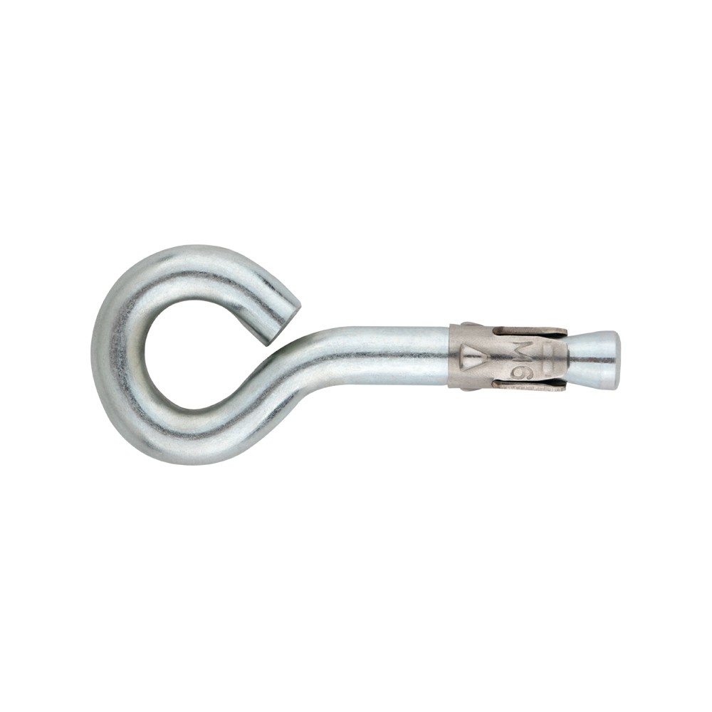 NA-R [CP] Anclaje metálico de impacto para aplicaciones no estructurales en hormigón. Homologado ETE. Argolla. Eje zincado. Clip ATLANTIS C3-L